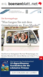 Mobile Screenshot of jungeverlagsmenschen.boersenblatt.net